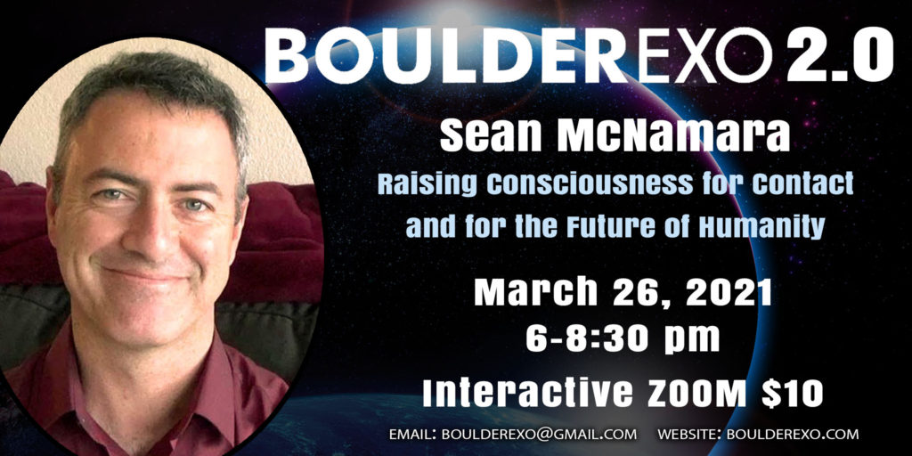 Sean McNamara presents at BoulderExo 2.0 